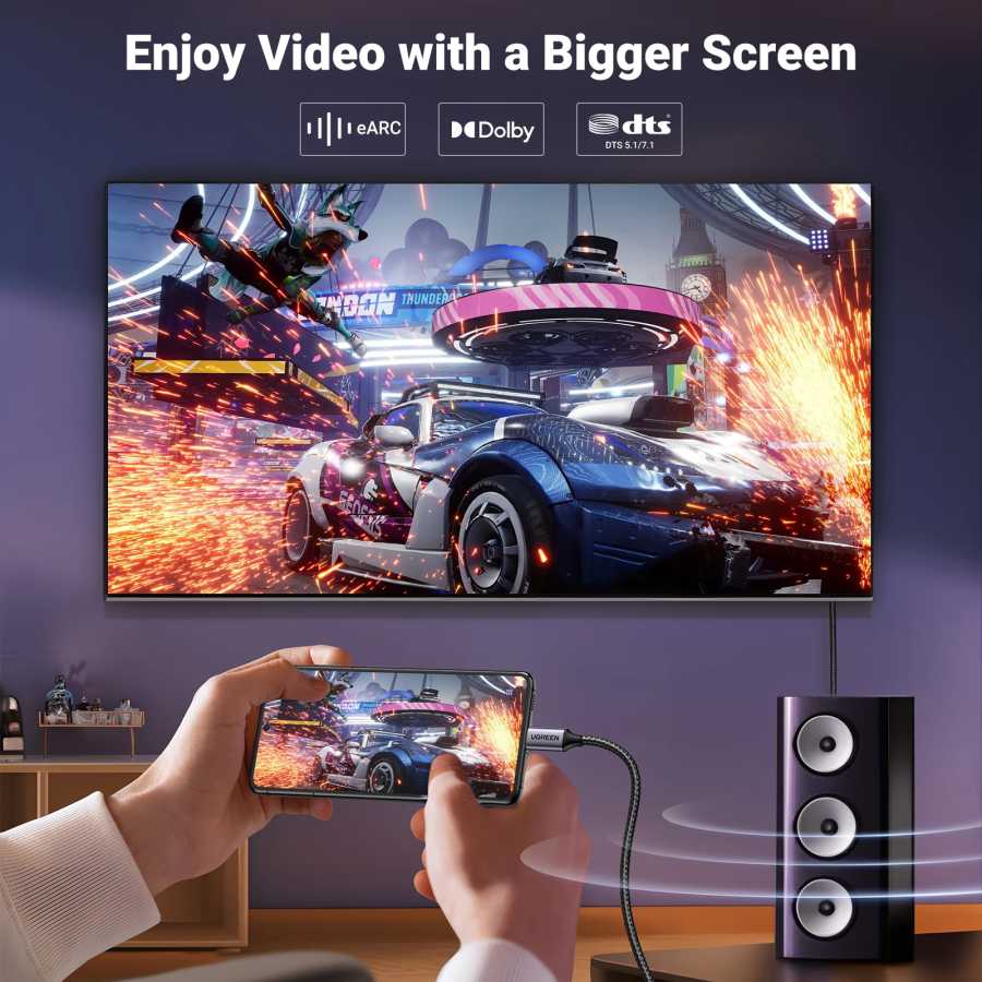 Фотография №5 товара UGREEN USB C до 8K Displayport 1,4 для iPhone 15