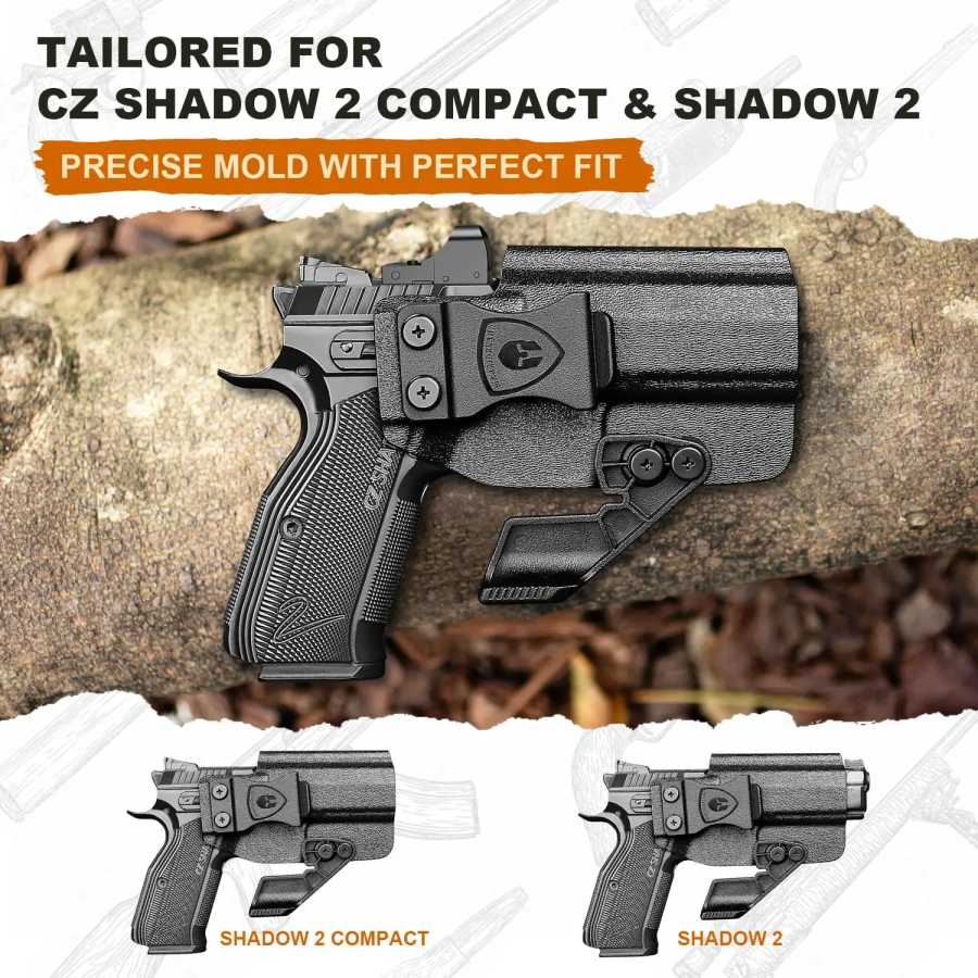 Фотография №1 товара Подходит для CZ Shadow 2 Compact/CZ Shadow 2, правая кобура
