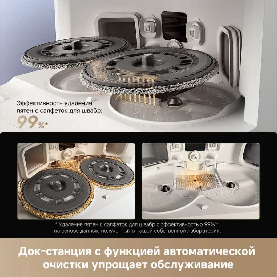 Фотография №3 товара Робот-пылесос Dreame L40s Ultra, белый RU