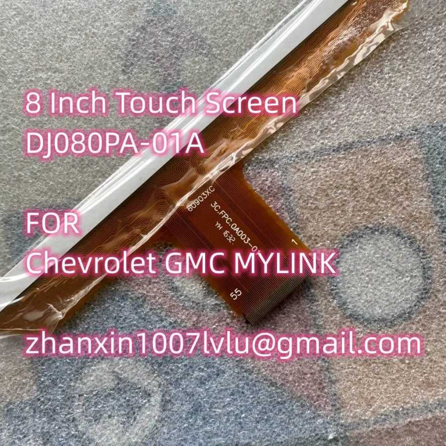 Фотография №4 товара Новый 8-дюймовый 55-контактный 60903XC сенсорный экран DJ080PA-01A для Chevrolet GMC