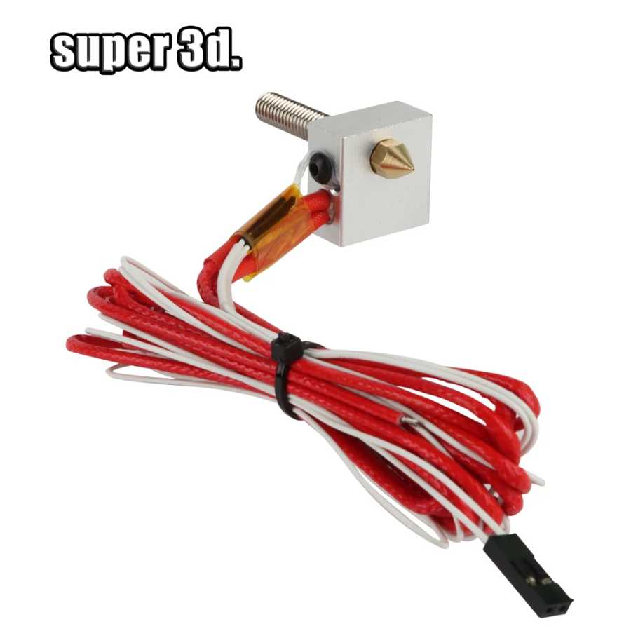 Фотография №5 товара 3D-принтер MK8 Hotend Kit 12 В, 24 В, 40 Вт,