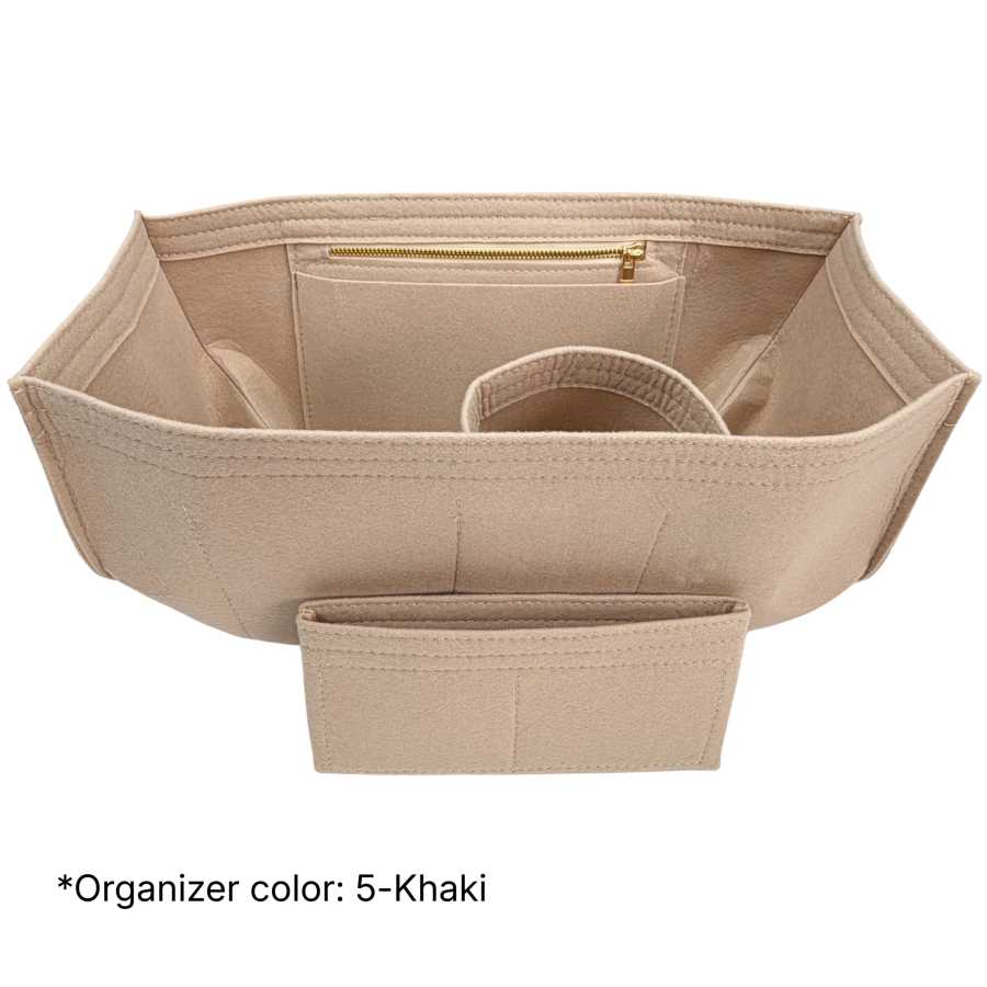Фотография №2 товара Органайзер-вкладыш для сумок Cyme Large/Mini Tote, войлочный внутренний вкладыш с
