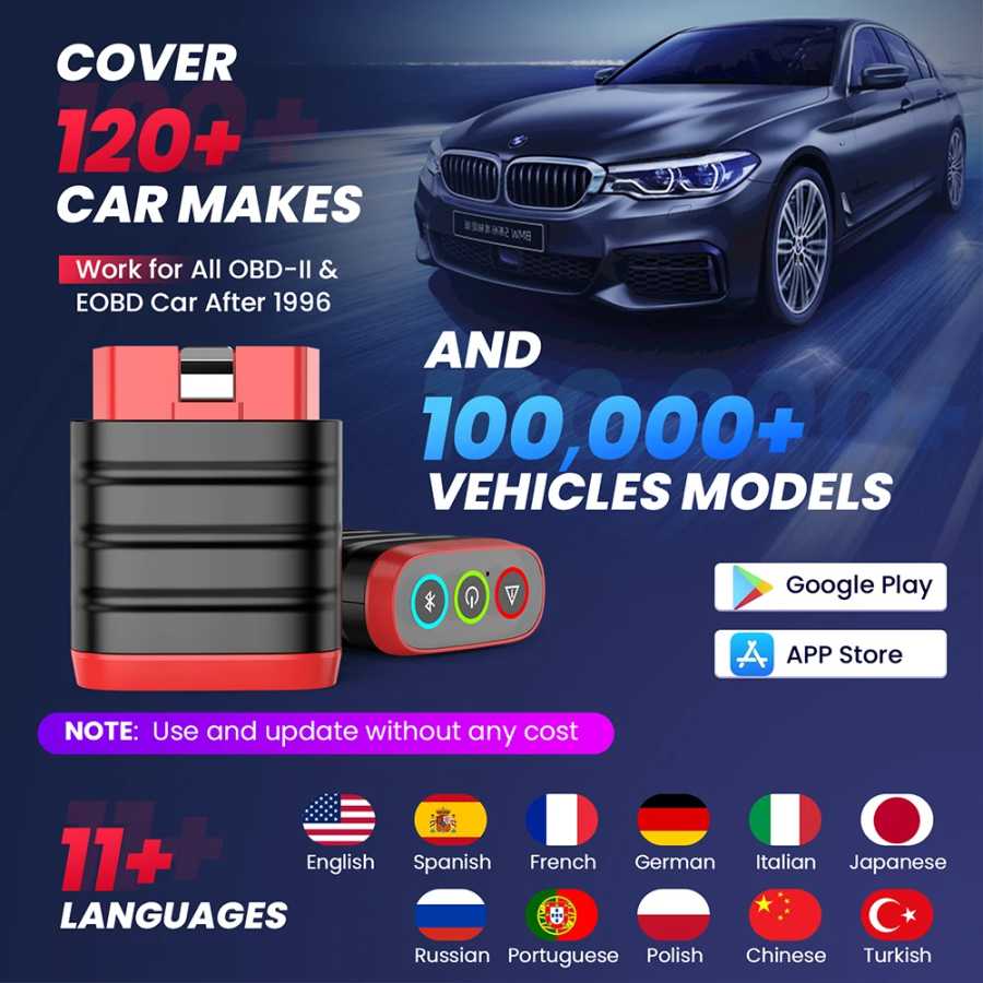Фотография №3 товара THINKCAR ThinkDiag Мини Автомобильный OBD2 Сканер Автомобильные диагностические инструменты OBD-считыватель
