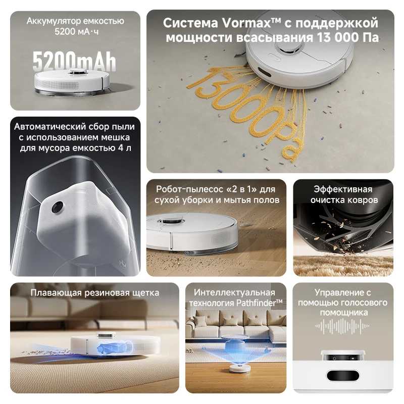 Фотография №1 товара Роботы-пылесосы Dreame F10 Plus