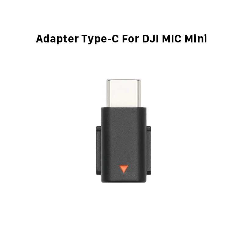 Новый адаптер Type-C для DJI Mic Mini, беспроводной микрофон, приемник, телефон, ПК, планшет, USB-аксессуары Портативное аудио и видео