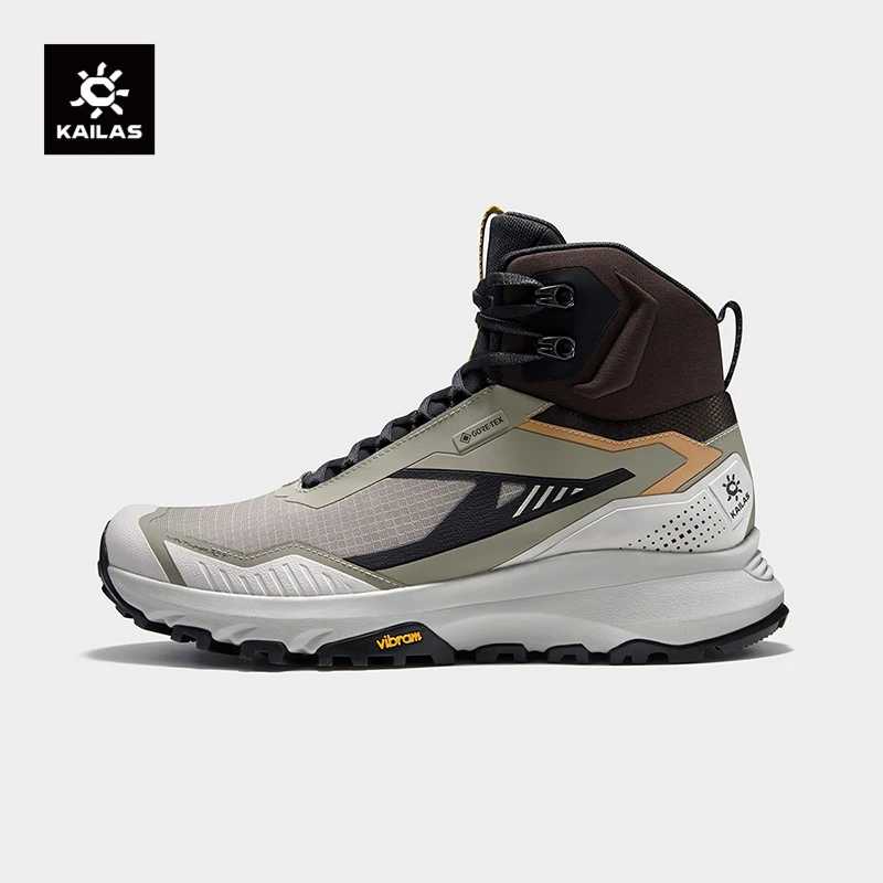 KAILAS KUOCANG Gore-tex Mid Водонепроницаемая походная обувь для мужчин Удобная обувь Vibram KS 2442145 Кроссовки
