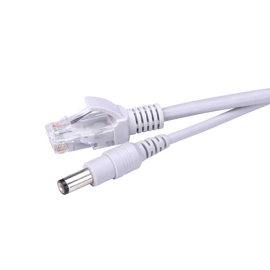 Фотография №1 товара RJ45 интернет кабель ip камера видеонаблюдения удлинитель DC Power Cat5