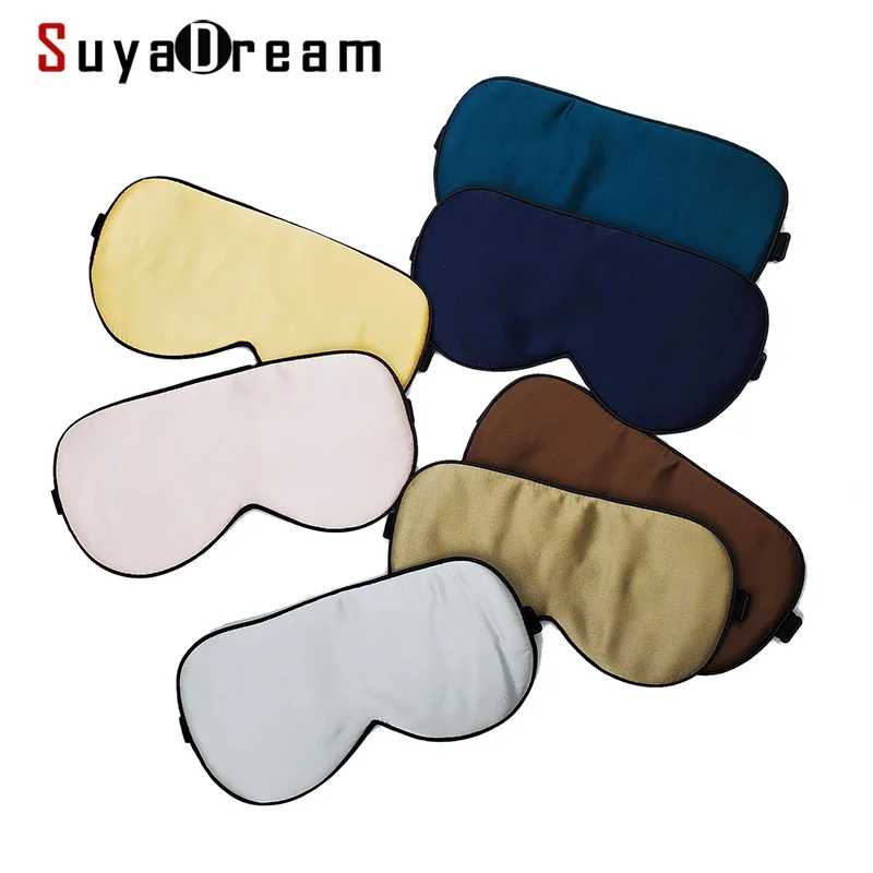 SuyaDream женская маска для сна, 19 мм 100% шелк тутового шелкопряда с завязанными глазами, супер гладкая и удобная маска для сна Теплые наушники