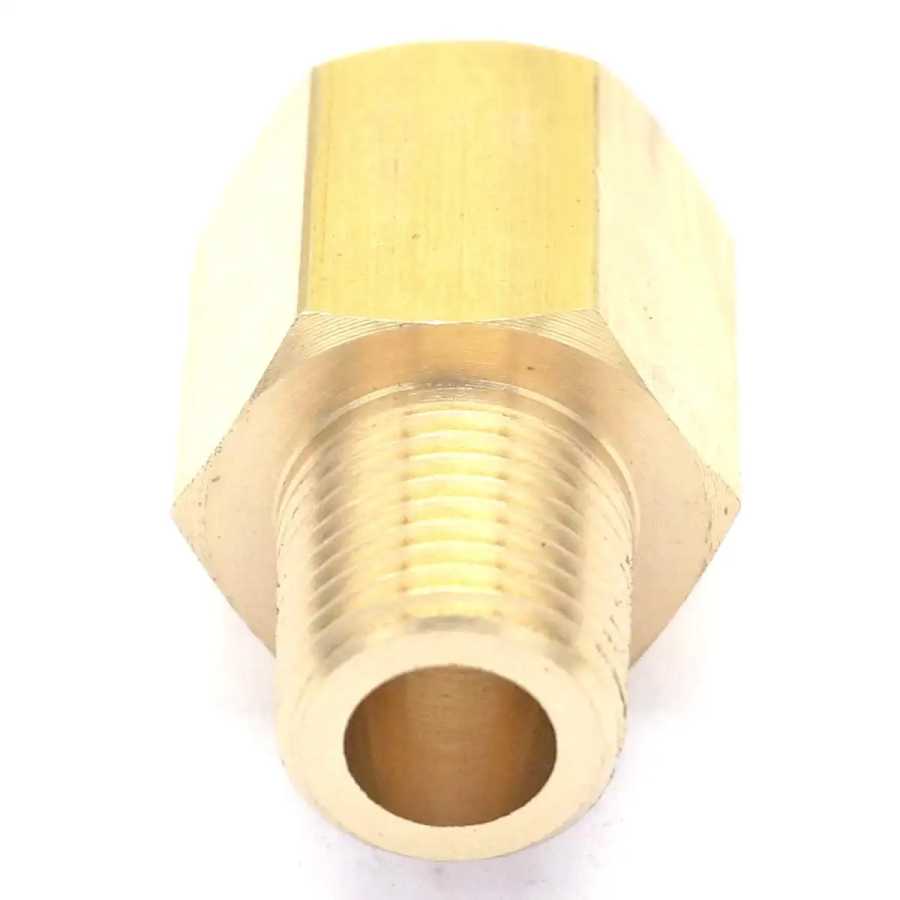 Фотография №3 товара 1/8 BSPT штекер x 1/8 NPT женский латунный фитинг-адаптер для
