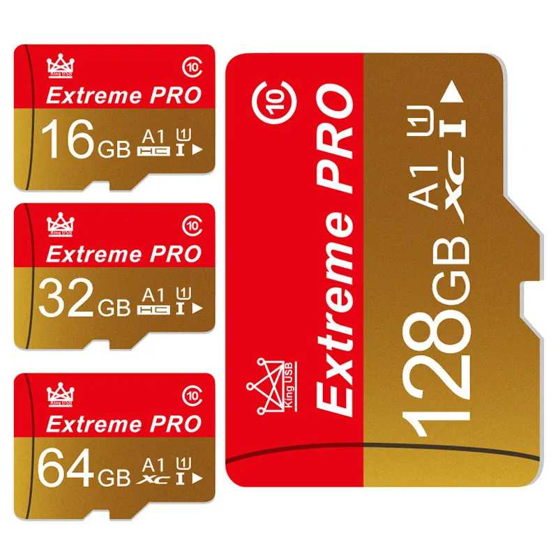 Карта памяти 256 ГБ 128 ГБ 64 ГБ Extreme Pro Mini SD Card 32 ГБ 16 ГБ U1 V10 TF-карта высокоскоростная флэш-карта 32 ГБ для телефона, камеры, дрона Хранение данных