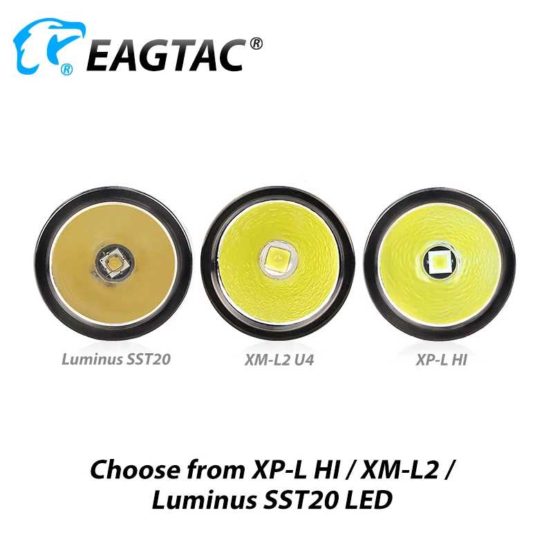 Фотография №1 товара Фонарик EAGTAC D25A XM-L2 Luminus SFT40 SST20 NW 4000K CRI95