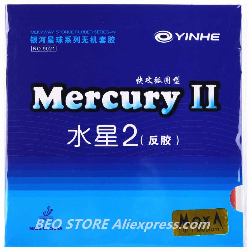YINHE Mercury II / MERCURY 2, накладка для настольного тенниса Galaxy Pips-In, оригинальная накладка для пинг-понга YINHE Спортивные ракетки