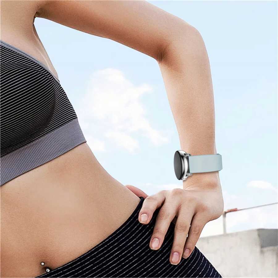 Фотография №5 товара Ремешок силиконовый для Garmin движения 3 Luxe Style/Vivoactive 3 Band,