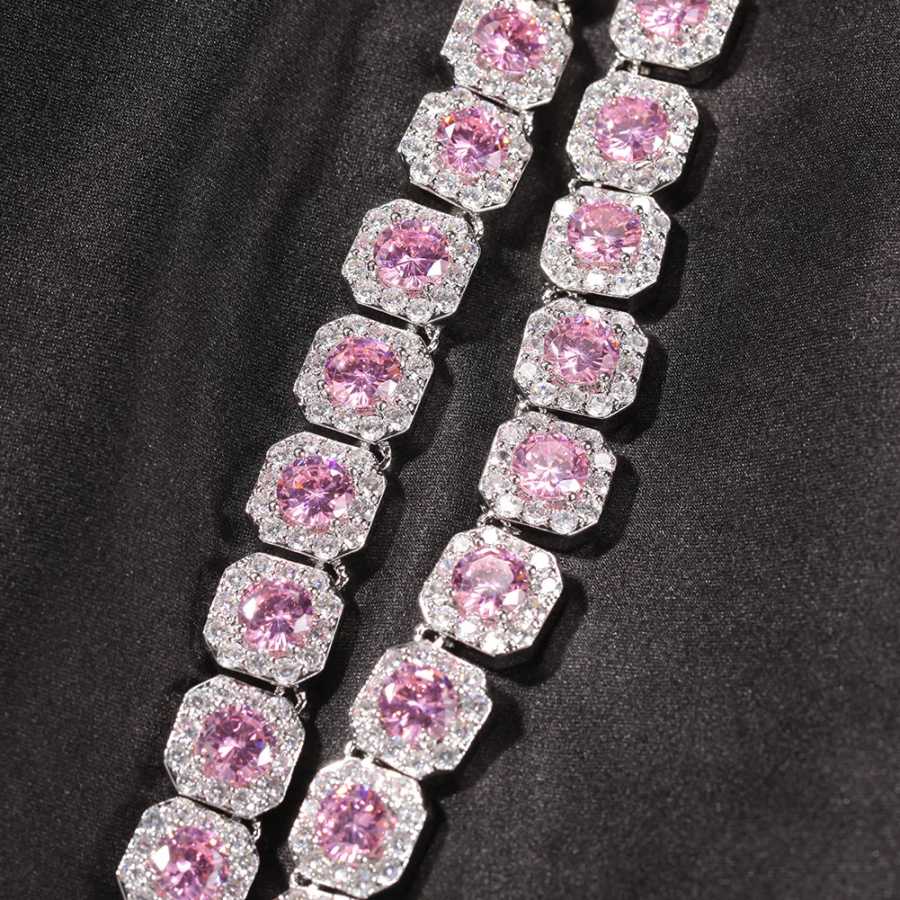Фотография №4 товара Хип-хоп 5A + кубический цирконий с покрытием Bling Iced Out