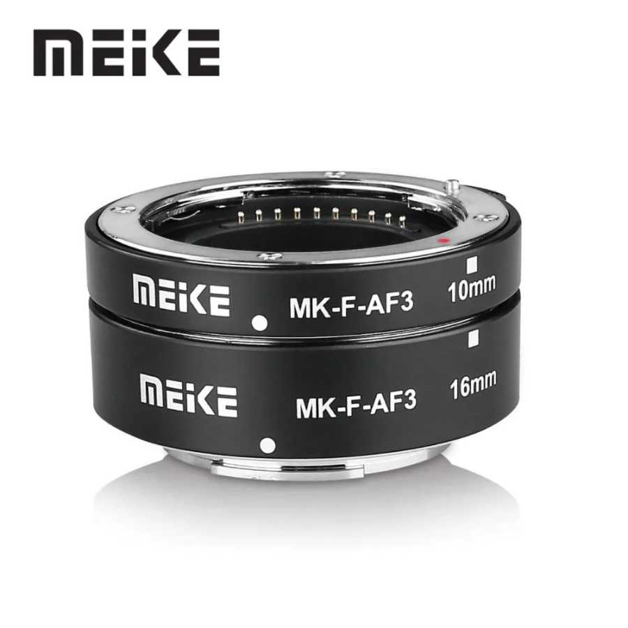 Металлическое удлинительное кольцо Meike с автофокусом для макросов для Sony E-Mount/для Fuji X-Mount/для крепления M4/3 XT3 XT30 XT4 A7 A7III A6000 Фото- и видеотехника