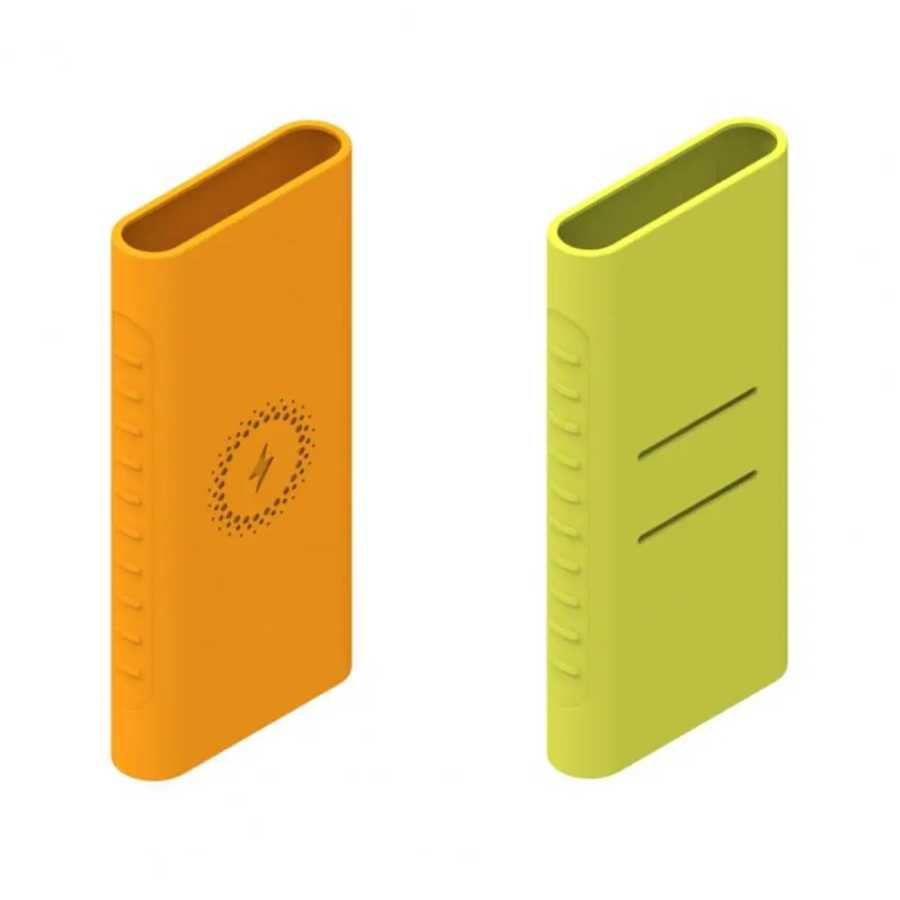 Фотография №3 товара Новый силиконовый защитный чехол для xiao mi Power Bank 10000