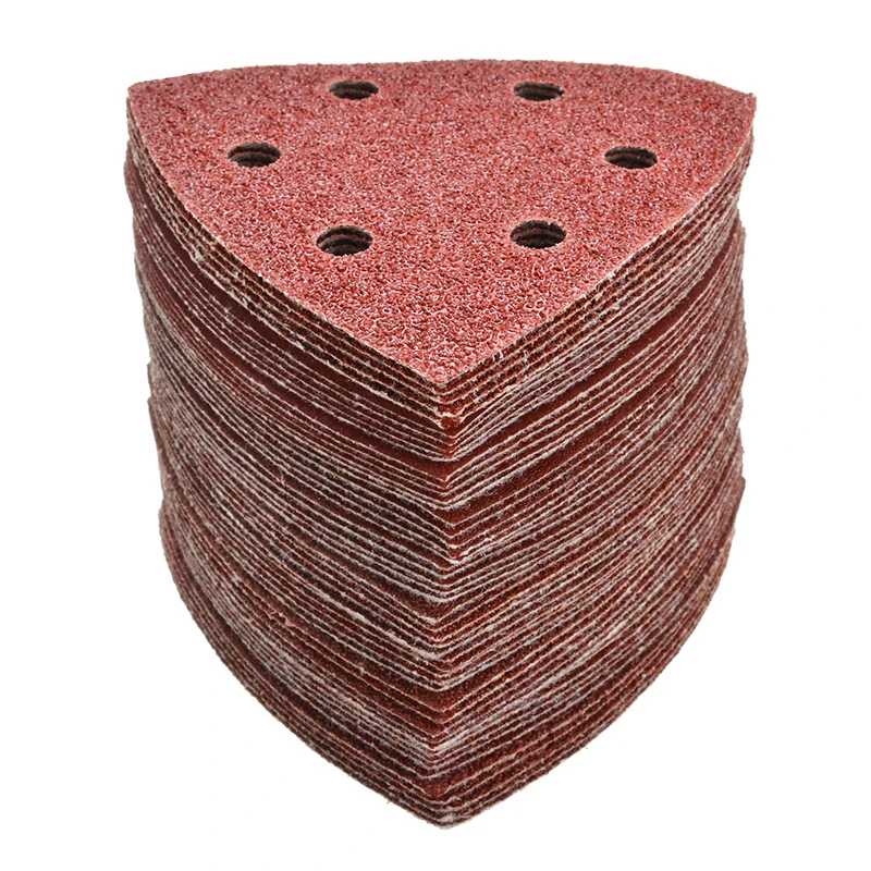 Фотография №2 товара 25 шт. 90 мм 6 отверстий Delta Sander, бумажный крючок