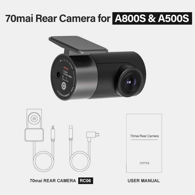 Фотография №4 товара Задняя камера 70mai RC06 для 70mai 4K Dash Cam 70mai