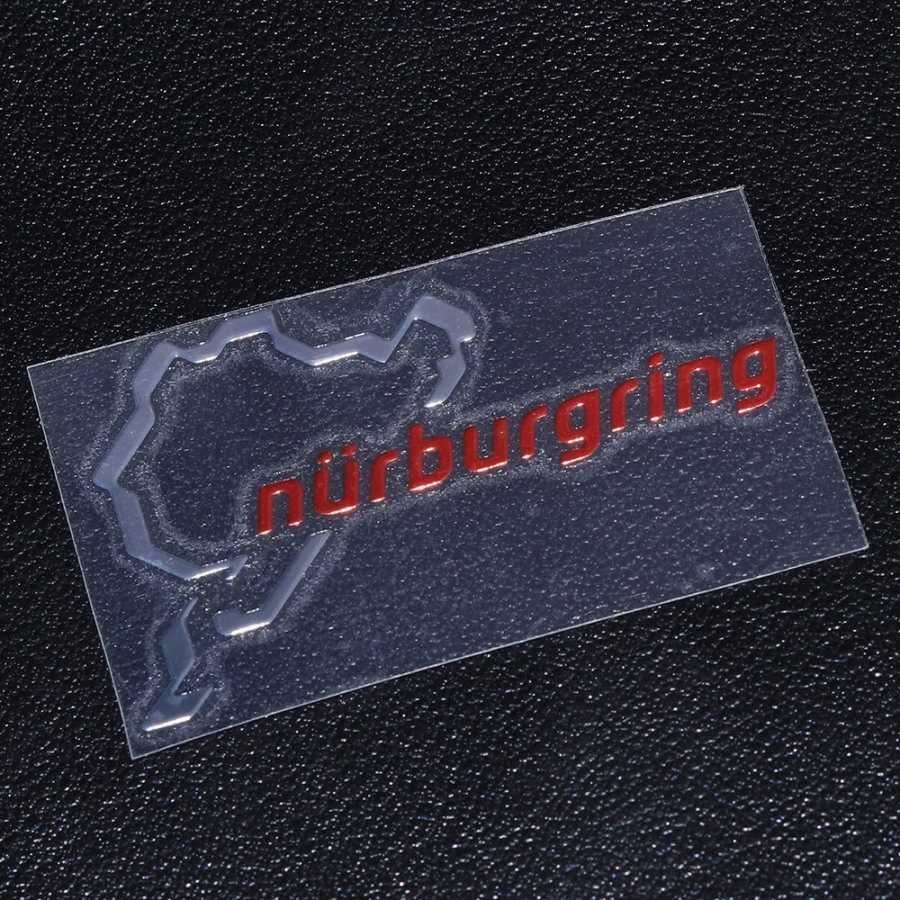 2X полированный хромированный герб Nurburgring Motor Sport, 3D наклейка с изображением дракона, логотип для гоночного автомобиля, кузова автоспорта, окна, стены, двери, ноутбука Аксессуары для салона