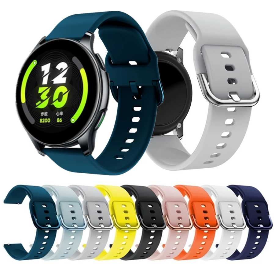 Силиконовый ремешок на запястье для Realme Watch T1, спортивный ремешок для умных часов Realme Watch S Pro, водонепроницаемый браслет, мягкий, приятный для кожи Умная электроника
