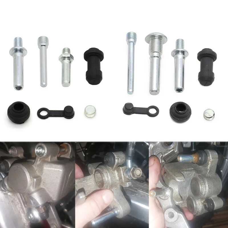 Направляющая для штангенциркуля Nissin для SUZUKI KAWASAKI HONDA YAMAHA YZ 125 250 400 WR 250 450 426 комплект для ремонта переднего заднего тормозного суппорта Для мотоциклов и квадроциклов USB Wi-Fi