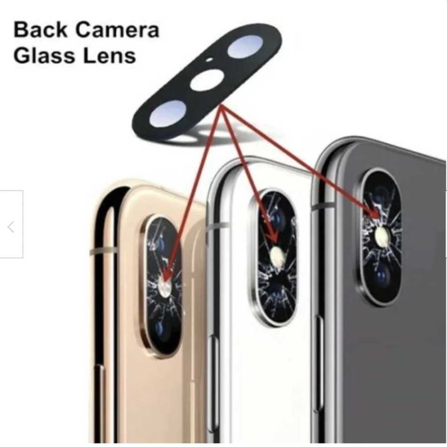 Для Apple iPhone X XS Max XR Сменное заднее стекло, часть объектива задней камеры и клей 3 м Аксессуары для фотосъемки на мобильный телефон