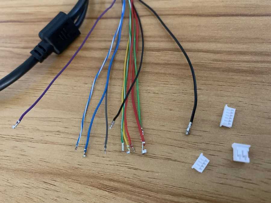 Фотография №5 товара Кабель локальной сети для модуля платы IP-камеры видеонаблюдения, дополнительные провода