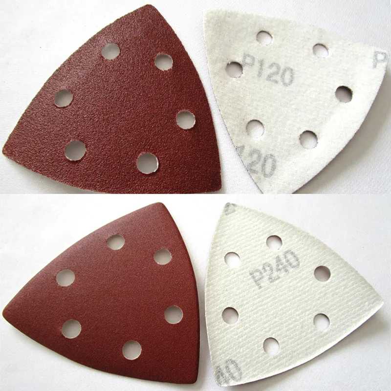 Фотография №3 товара 25 шт. 90 мм 6 отверстий Delta Sander, бумажный крючок