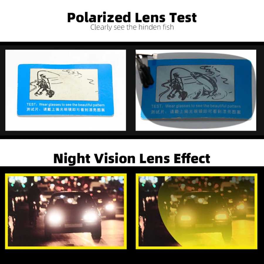 Фотография №1 товара VIVIBEE зеркальные синие откидные солнцезащитные очки на клипсе для рыбалки,