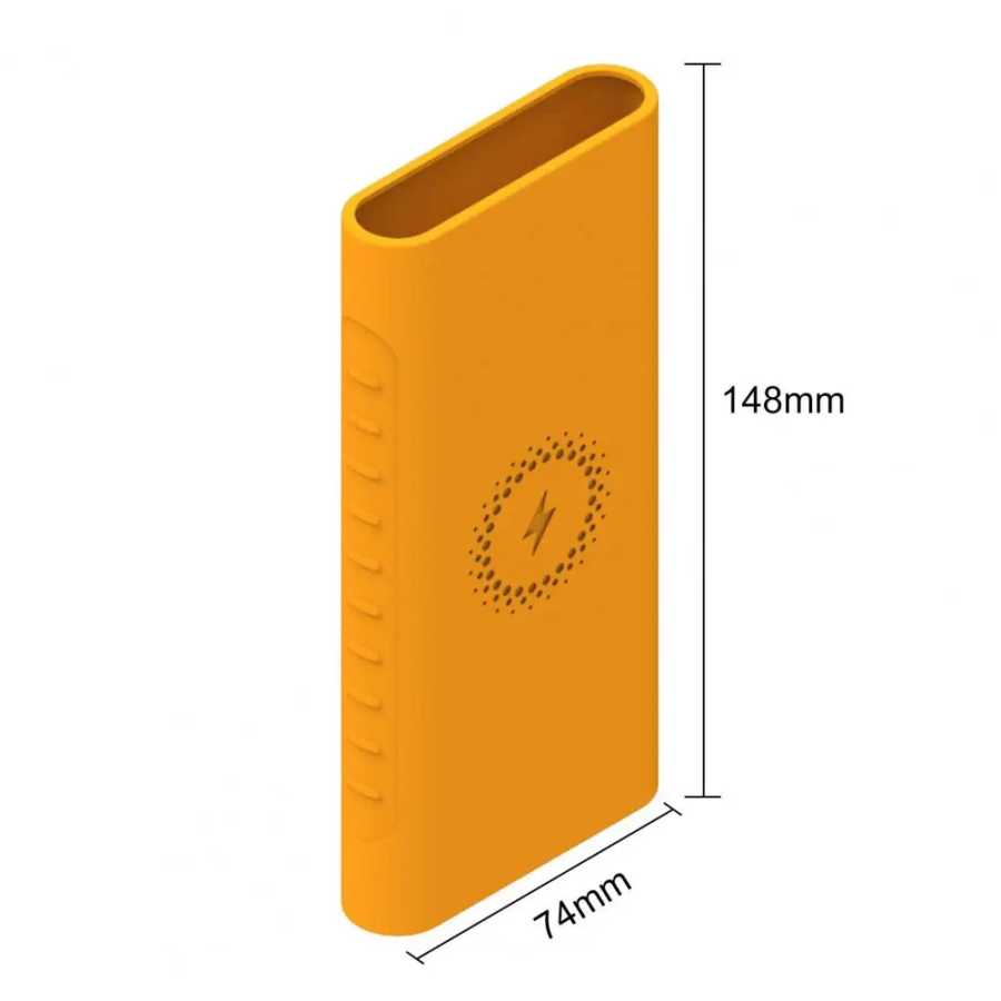 Фотография №5 товара Новый силиконовый защитный чехол для xiao mi Power Bank 10000