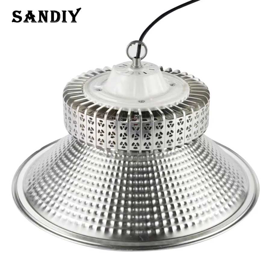 Фотография №5 товара 100W UFO светодиодный светильник для высоких промышленных помещений 150W led