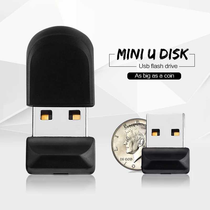 Фотография №3 товара USB-флеш-накопитель 32 ГБ, 64 ГБ, металлический мини-флеш-накопитель USB 2.0, 16