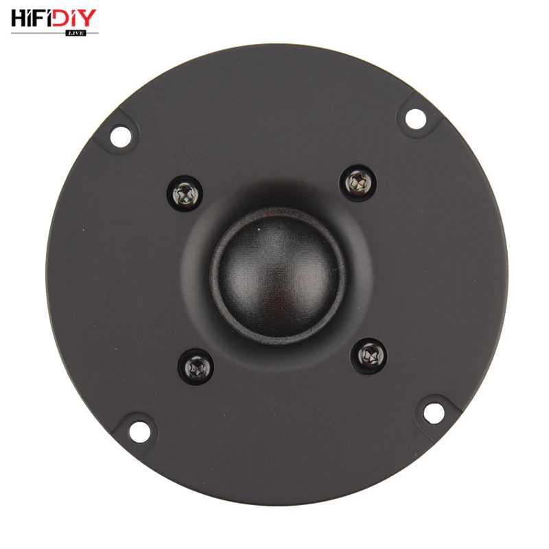 Высокочастотный динамик HIFIDIY 3/4 дюйма, неодимовый магнит, черная шелковая мембрана, 6 Ом, 30 Вт, NB95/100/104/110/116 Портативное аудио и видео