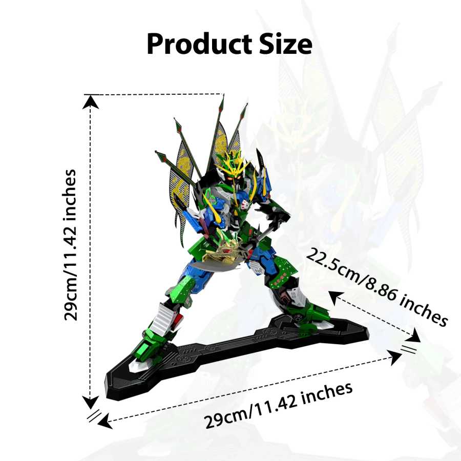 Фотография №5 товара Microworld 3D Metal Puzzle Toy Romance of The Three Kingdoms