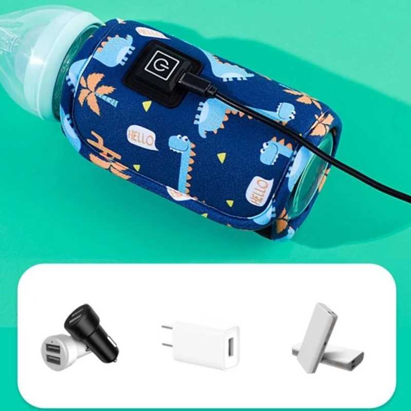 Фотография №2 товара Портативный подогреватель для детской бутылочки с USB, подогреватель молока для