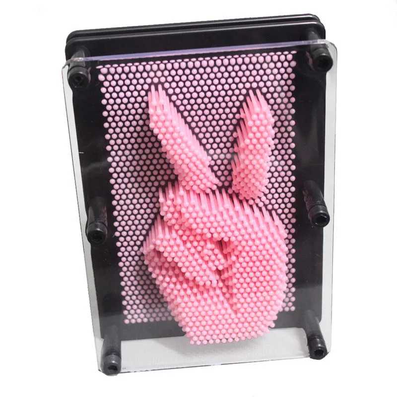 Детские игрушки пластиковые 3D DIY модели антистресс клон отпечатков пальцев иглы ручной формы развивающие игрушки Игры и головоломки