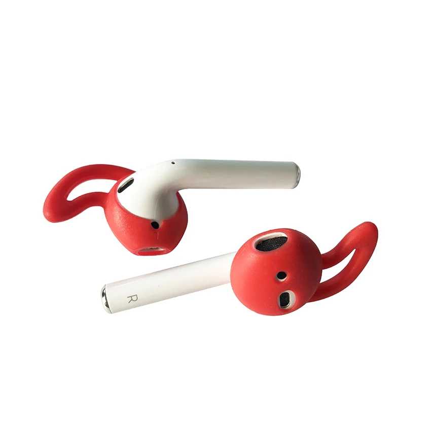 Фотография №3 товара Силиконовые наушники-вкладыши для Airpods, 1 пара, беспроводные Bluetooth-наушники, затычки для