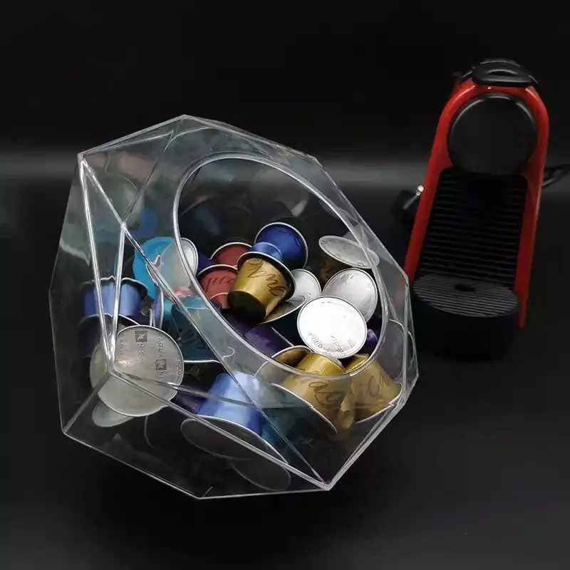 Фотография №1 товара Прозрачный держатель для кофейных капсул для Dolce Gusto Nespresso, акриловый