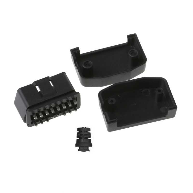 Фотография №2 товара 16-контактный Штекерный разъем OBD2 для автомобиля