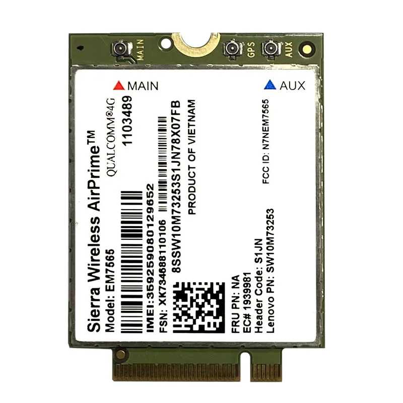 Фотография №5 товара Модуль Sierra Wireless EM7565 LTE-Advanced Pro Cat-12 для глобальной связи