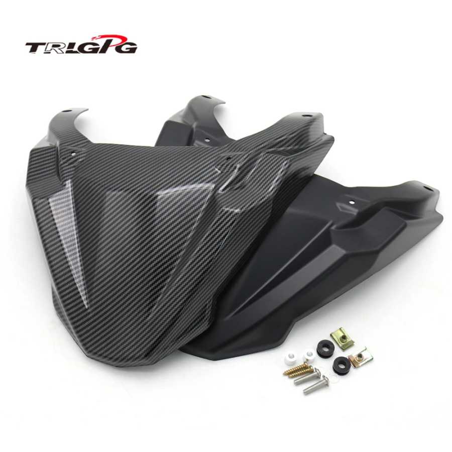 Крыло переднего колеса с текстурой углеродного волокна для Yamaha MT 09 Tracer 900 GT FJ09 18 2019 2020 2021, удлинитель клюва, носового конуса Запчасти для мотоцикла