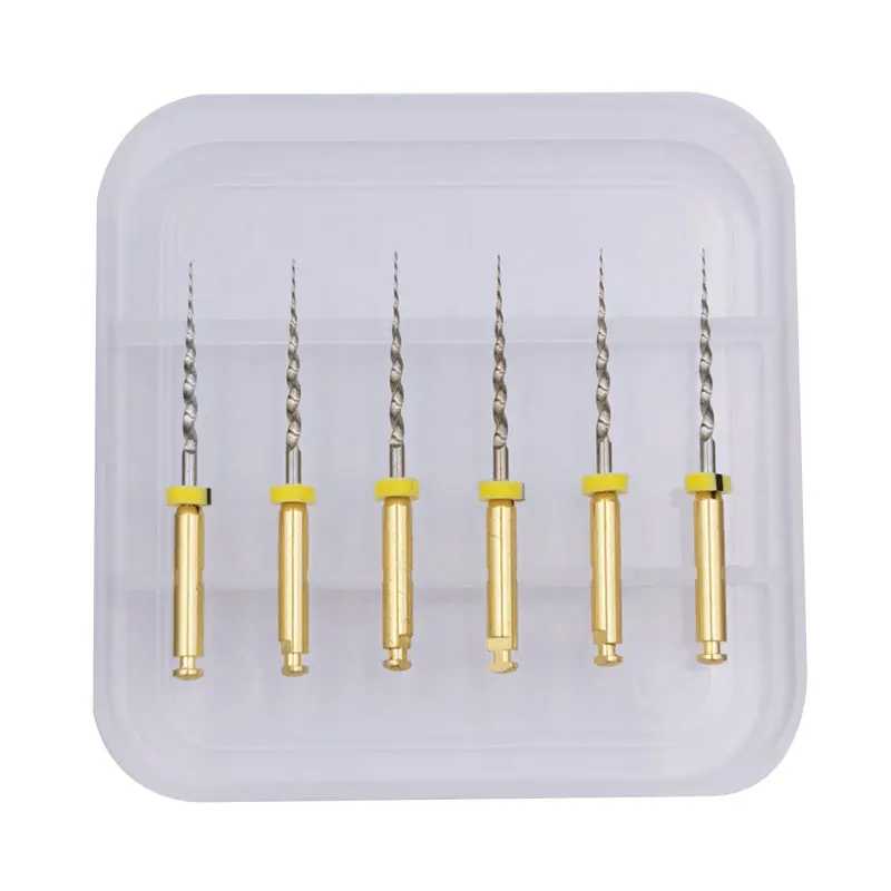 Стоматологические эндофайлы Super Files Endo Rotary Files SX, эндодонтические NiTi-файлы 21 мм, 25 мм, SX-F3, никель-титановые инструменты для стоматологии Стоматологические материалы