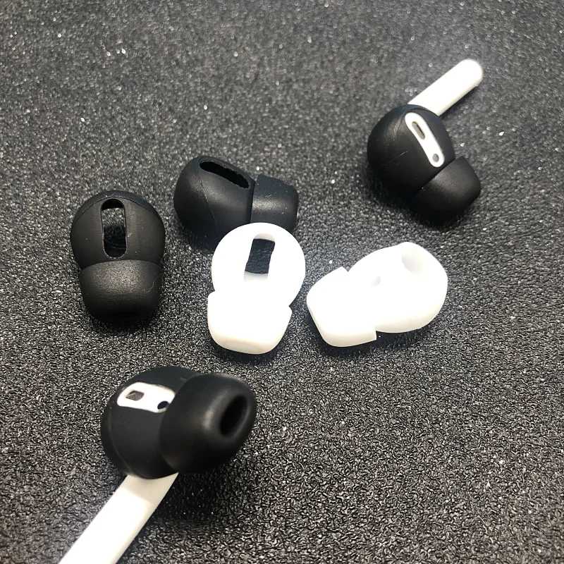 Фотография №1 товара Ear pads for Airpods 1/2 Wireless Bluetooth Iphone Earphones Silicone