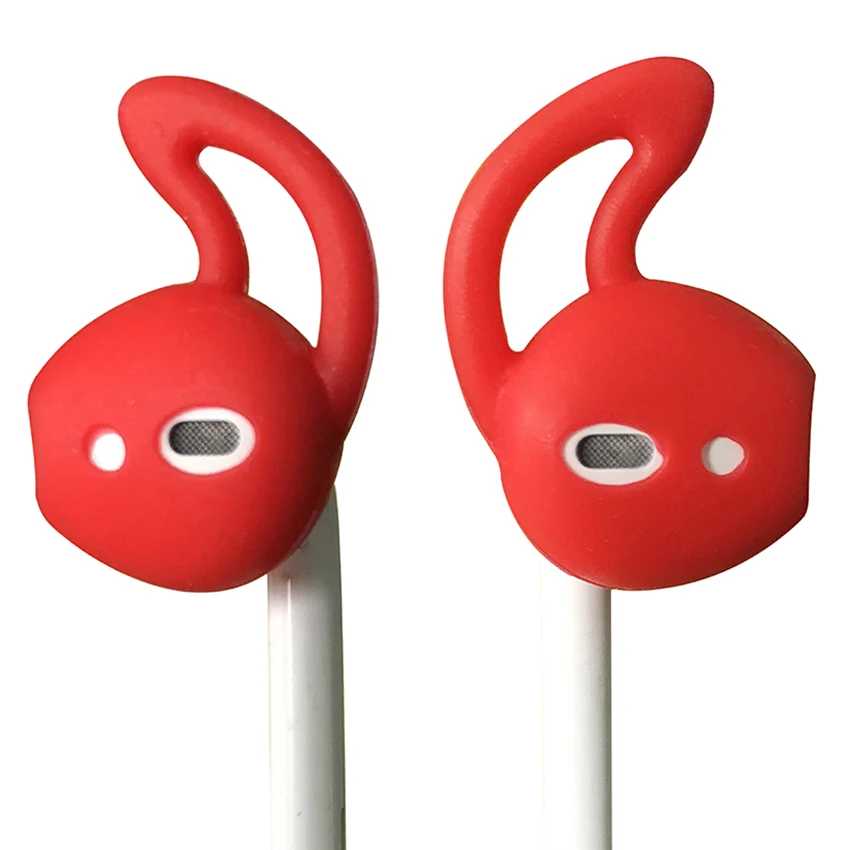 Фотография №4 товара Силиконовые наушники-вкладыши для Airpods, 1 пара, беспроводные Bluetooth-наушники, затычки для