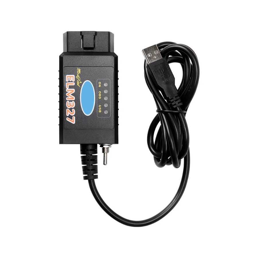 Фотография №3 товара Автомобильный диагностический сканер ELM327 V1.5 с USB-переключателем