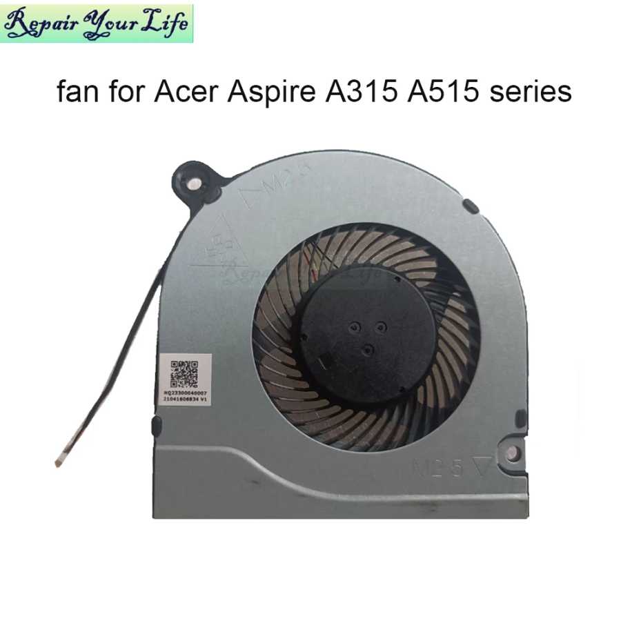 Новый вентилятор радиатора процессора для Acer Aspire A315 22 34 A315-41 42 A315-53 A315-55 55G A515-43 44 A515 52 A515-54G Вентиляторы охлаждения Аксессуары для ноутбуков