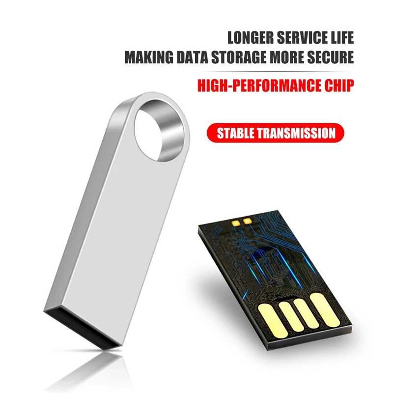Фотография №3 товара 100% оригинальный металлический флэш-диск USB2.0 8 ГБ 16 ГБ 32