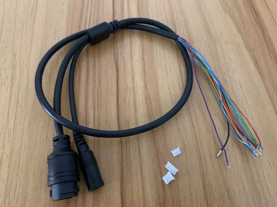 Фотография №3 товара Кабель локальной сети для модуля платы IP-камеры видеонаблюдения, дополнительные провода