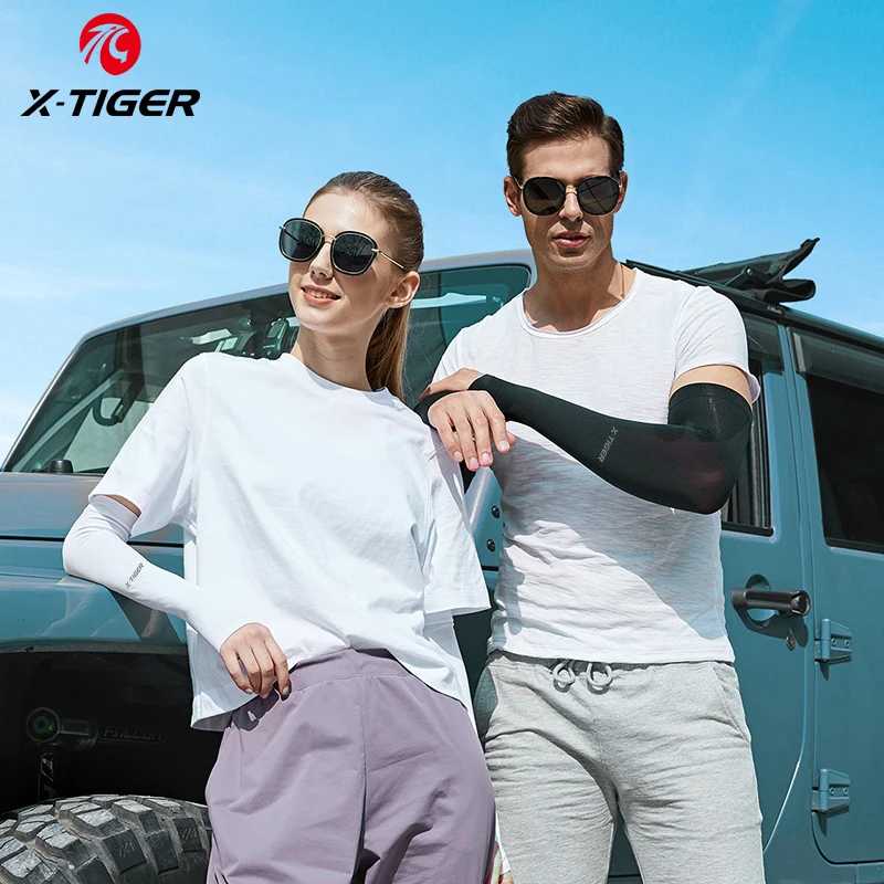 Фотография №1 товара X-TIGER велосипедные нарукавники ледяная ткань анти-УФ солнцезащитный крем рукав для