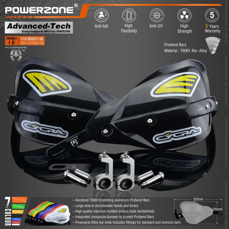 Цевье Powerzone Probend для мотоцикла Honda KTM ADV EXC EnduroHusqvarna TE CRF WRF DRZ KLX Модификация & Защита